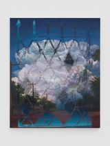 Pyrocumulus Daisy Portal by Jessica Taylor Bellamy contemporary artwork painting