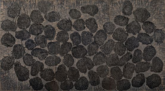 Hundred Layers of Ink Ten Thousand Things by Yang Jiechang contemporary artwork Painting