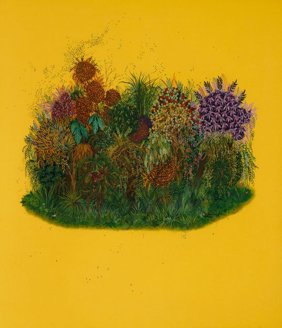 The Hope Of A Sanctuary by Wardha Shabbir contemporary artwork Painting