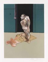 Study for a portrait of John Edwards s.9495 Etude pour un portrait de John Edwards by Francis Bacon contemporary artwork print