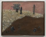 Burned Forest by the Sea by Milton Avery contemporary artwork painting