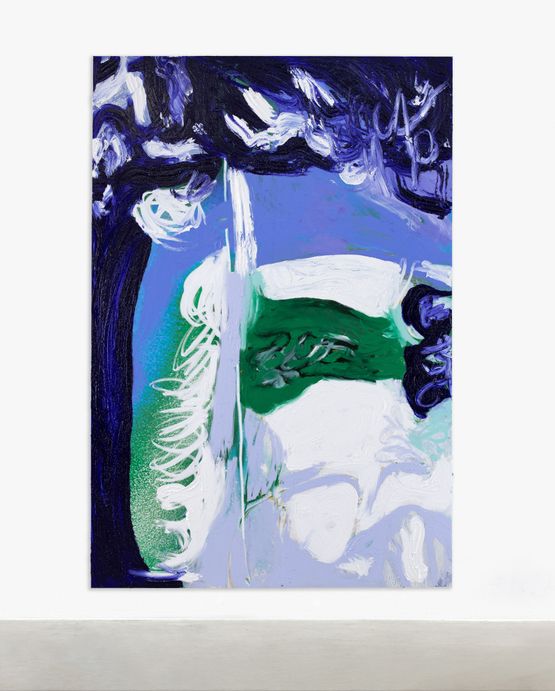 MELTING POMPADOUR by Donna Huanca contemporary artwork Painting