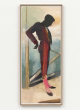 Torero Morning by Justin De Verteuil contemporary artwork painting works on paper