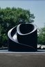 Black Slide Mantra by Isamu Noguchi contemporary artwork Sculpture