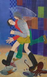 Passing Rain by Minamitani Rika contemporary artwork painting