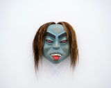 Kwakwakawakw Musgamakw Dzawadaenuxw First Nation Mask by Beau Dick contemporary artwork painting sculpture