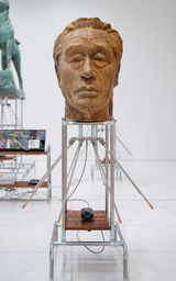 Active Statue Son Kee Chung by Beak Jungki contemporary artwork painting works on paper sculpture photography print