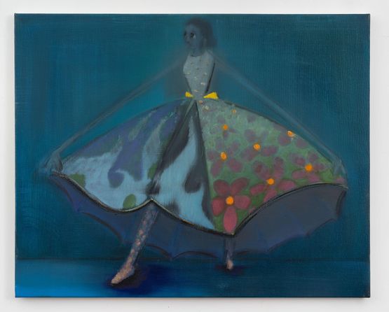 Curtsy Dusk by Antone Konst contemporary artwork Painting