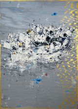 No 9 - True Gold - Dreamer by Le Quy Tong contemporary artwork painting