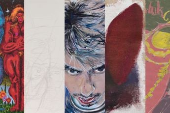 Contemporary art exhibition Ana Benaroya Tenki Hiramatsu Ataru Sato Ryu Takeda TARWUK drawings 5 artists at KOSAKU KANECHIKA Tennoz Japan