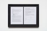 Contract of Theft by Ile Sartuzi contemporary artwork print works on paper