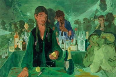 Salman Toor at the Whitney Museum of American Art