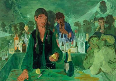 Salman Toor at the Whitney Museum of American Art