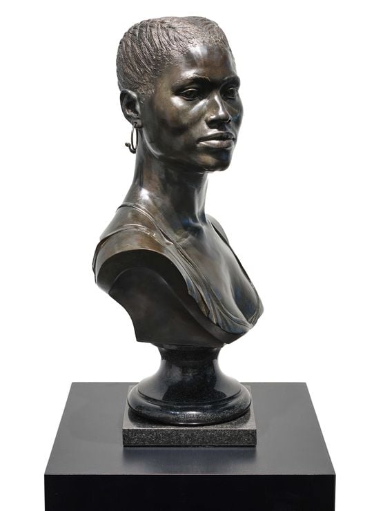 Mame Kewe Aminata Lo by Kehinde Wiley contemporary artwork Sculpture