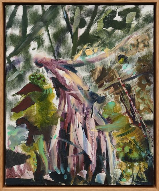 Sky Woman by Ali Banisadr contemporary artwork Painting