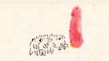 The Crowd by Tala Madani contemporary artwork moving image