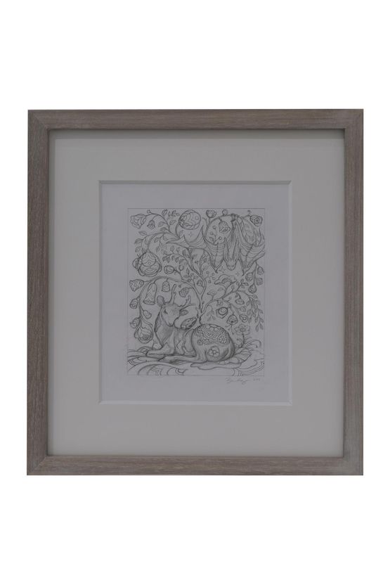 Deer IV by James Jean contemporary artwork Works on Paper