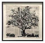 Small Tree by William Kentridge contemporary artwork works on paper drawing