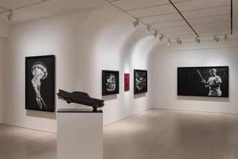Contemporary art exhibition Robert Longo Angels of the Maelstrom at Pace Gallery Tokyo Japan
