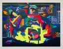 New Nest by Franz Ackermann contemporary artwork Painting