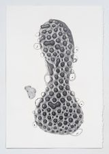 The Sound of Water 8 by Manisha Parekh contemporary artwork works on paper drawing