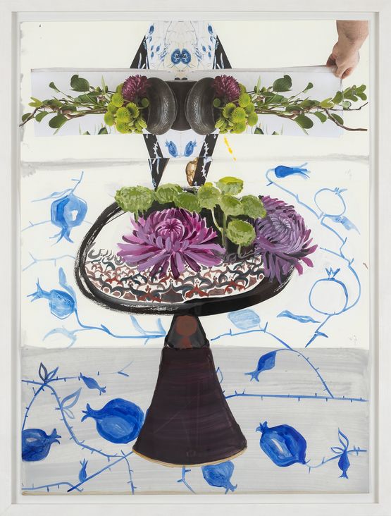 Gol o Goldan series The Exquisite Corpse by Ramin Haerizadeh Rokni Haerizadeh Hesam Rahmanian contemporary artwork Painting