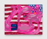 Welcome to the United States of America by Katherine Bernhardt contemporary artwork painting