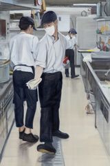 Kitchen 04 by Jina Park contemporary artwork painting