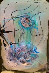 Portrait of Nick Mitzevich by Dale Frank contemporary artwork painting