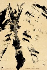 Les carrieres de Bibemus etude no.13 by Fabienne Verdier contemporary artwork works on paper