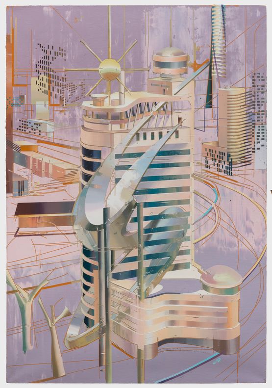 Shanghai Education Television Station 3 by Cui Jie contemporary artwork Painting