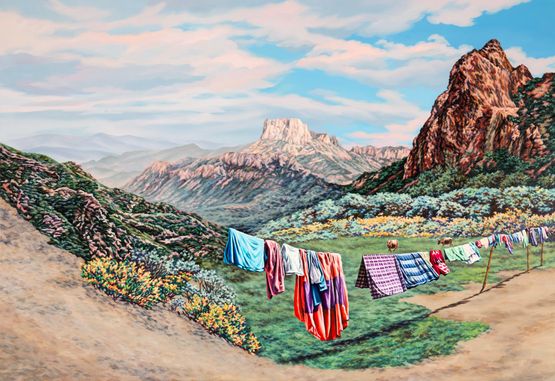 So Inclined by Kevin Chin contemporary artwork Painting