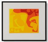 Small Yellow January 1973 by Patrick Heron contemporary artwork print