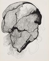 Untitled by Hedda Sterne contemporary artwork drawing works on paper