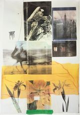 Lautre monde by Robert Rauschenberg contemporary artwork print