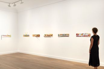 Contemporary art exhibition Richard Tuttle My Best at Galerie Lelong 13 Rue de Teheran Paris France