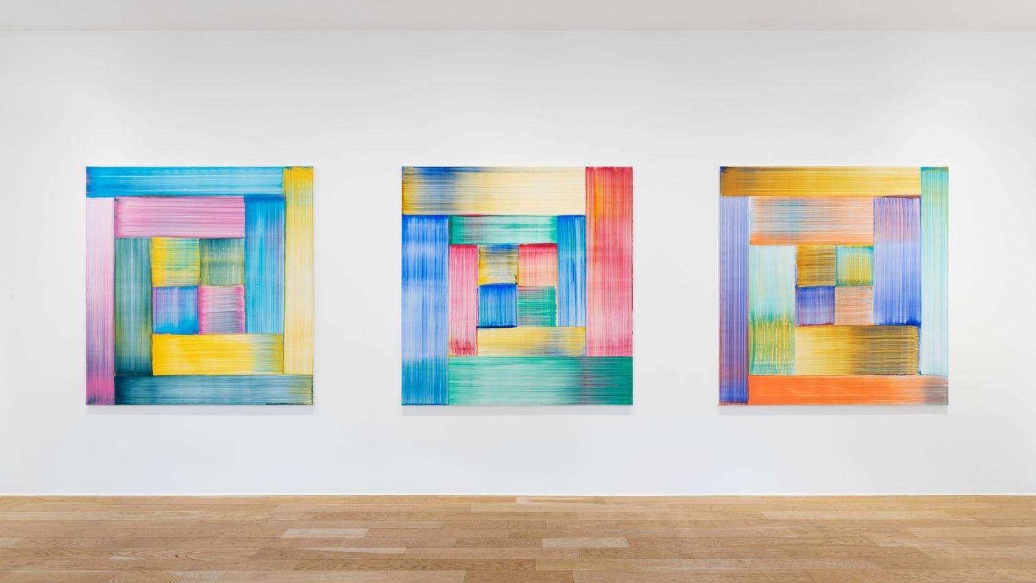 Bernard Frize, 'Les 26' at Perrotin, Paris Marais, France on 8 Apr