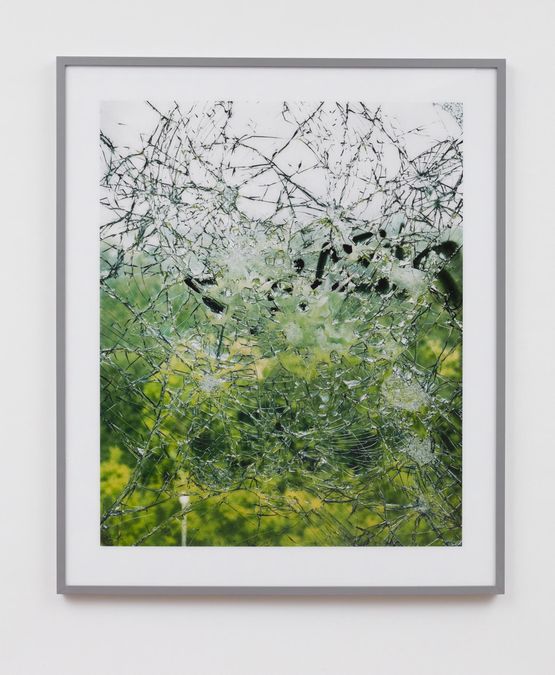 Untitled NSA Field Station Berlin Teufelsberg 14 by Frank Thiel contemporary artwork Painting