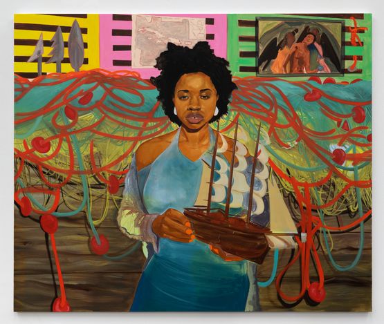 So Youre The Captain by Nathaniel Oliver contemporary artwork Painting
