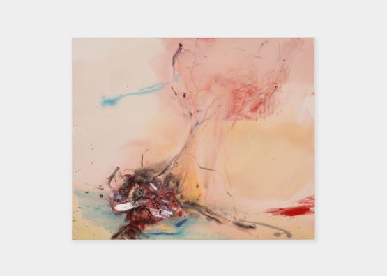 dude by Leiko Ikemura contemporary artwork Painting