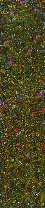 Thistle by Srijon Chowdhury contemporary artwork painting