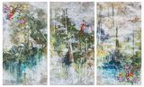 Where the Phoenix Flies by Deborah Mckellar contemporary artwork painting