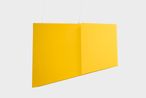 Relevo espacial yellow A21 by Helio Oiticica contemporary artwork Mixed Media