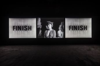 Contemporary art exhibition Bruce Conner THREE SCREEN RAY at Thomas Dane Gallery London United Kingdom