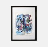 Untitled VIII by Xavier Baxter contemporary artwork mixed media works on paper