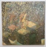 Snow City by Phoebe Unwin contemporary artwork painting works on paper