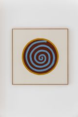 A long path by Lucia Vergara contemporary artwork textile