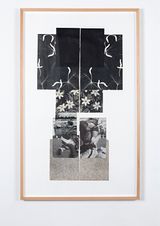 Flyleaf black by Marila Dardot contemporary artwork painting photography print works on paper