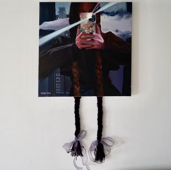 Too much City Lights by Wu Yifan contemporary artwork Painting