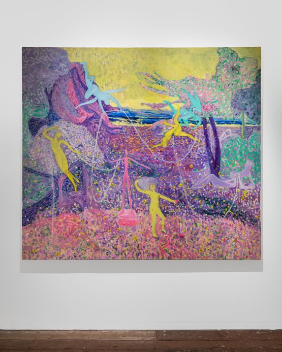 Fantastic Diableries by Robby Bennett contemporary artwork Painting